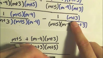 Simplifying Complex Fractions - Ex 3