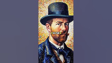 Pointillism painting in 60 seconds