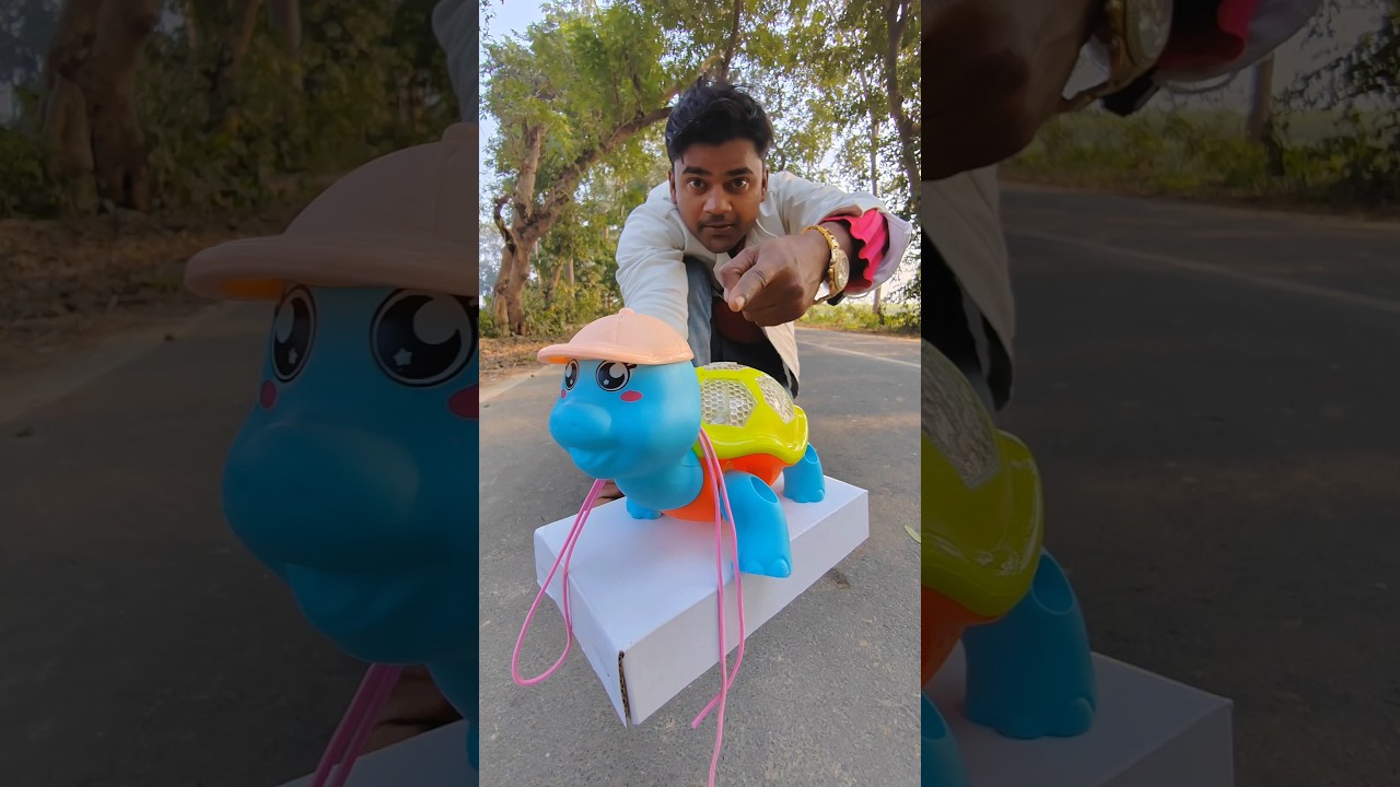 Mini tortoise 🐢unboxing & testing 