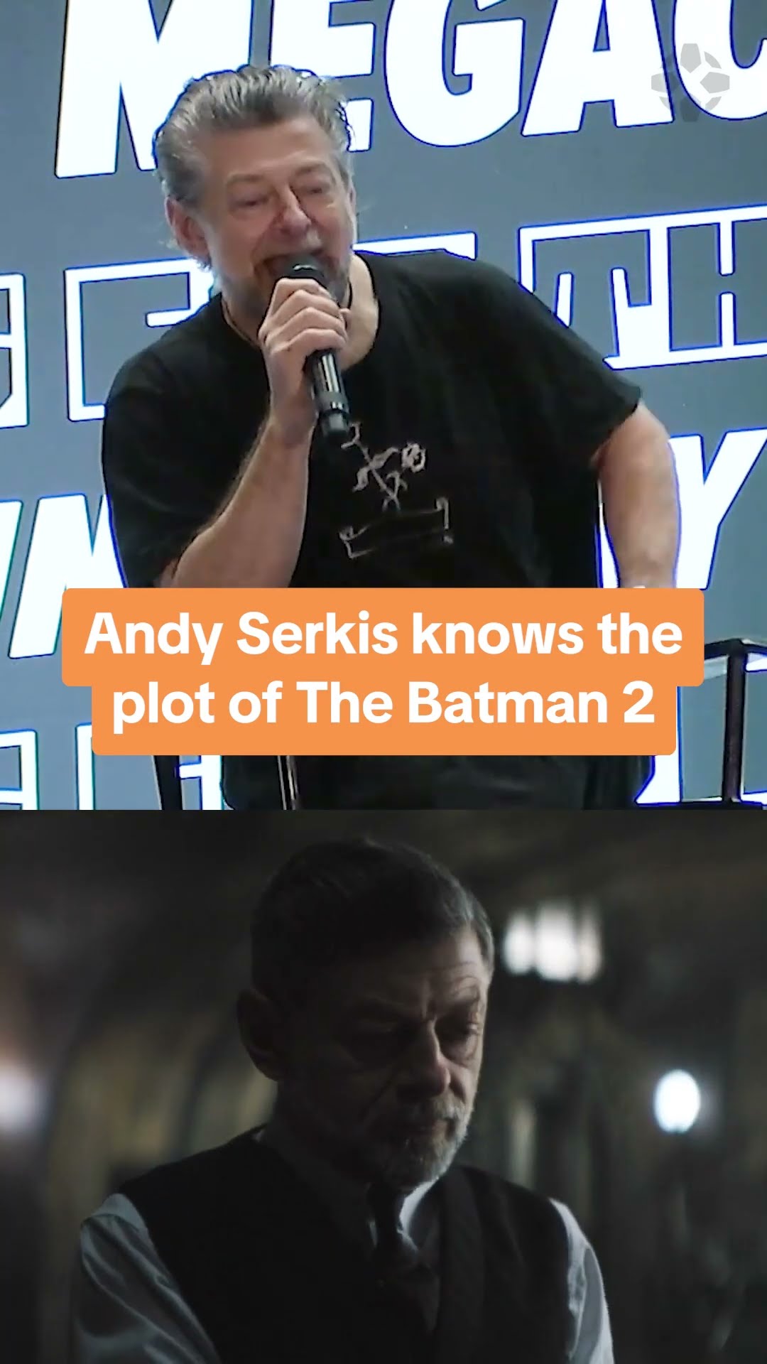 Andy Serkis says he knows the story of The Batman Part 2! ​⁠​⁠@FANEXPOHQ #ign #andyserkis #batman