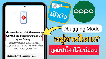 แอปเป๋าตัง Dbugging Mode อยู่ตรงไหน?