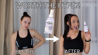 ISLE OF PARADISE DARK SELF TANNING WATER REVIEW + DEMO! | SELF TANNER REVIEW