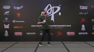 Wang Yuxiang (CN): Ditto Division - Asia Pacific Yo-yo Championships 2019