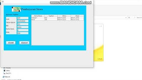 Demo Project Aplikasi - Pemrograman Visual  