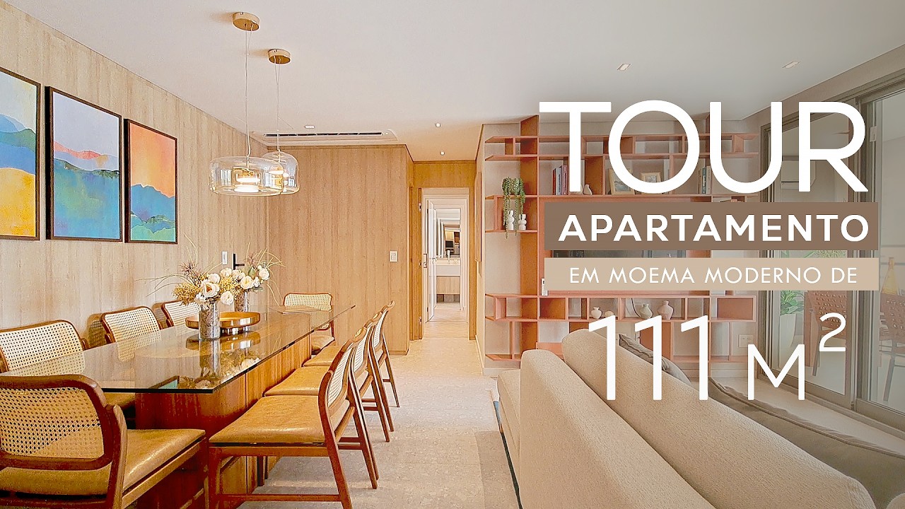 Тур по современной элитной квартире 111 м² в Моэме