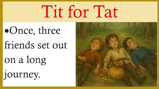 Tit for Tat | Moral Story | Three friends and Bag of Gold |Kid story #titfortat #moralstory #story
