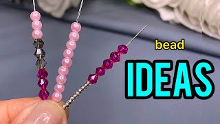 как сделать простые браслеты из бисера // изготовление браслетов