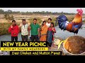 New year family picnic vlog ll special desi chicken and mutton ll maza a gaya