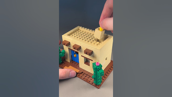 Lego House with Safe #lego