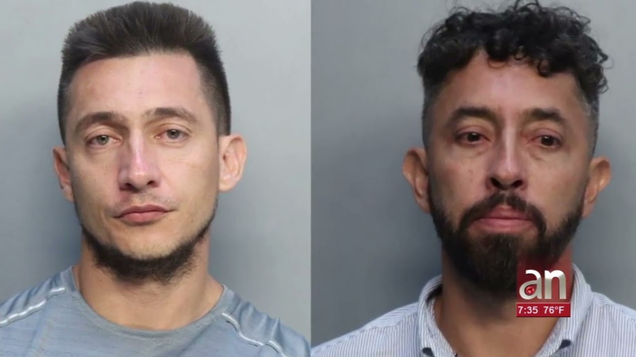 americateve | Arrestan a dos colombianos de Miami que vigilaban a personas que salían de los bancos para robarles