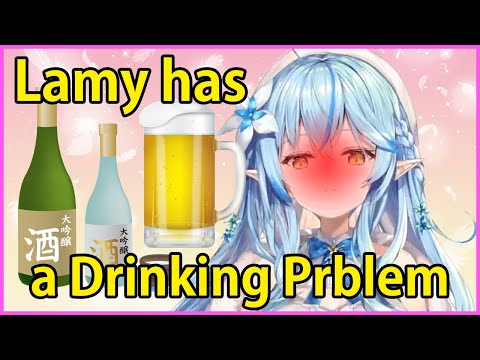 Yukihana Lamy has a drinking problem