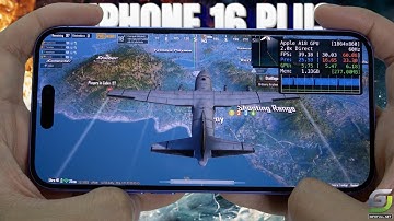 iPhone 16 Plus test game PUBG Max Setting | Apple A18