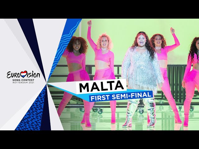 Destiny - Je Me Casse - LIVE - Malta 🇲🇹 - First Semi-Final - Eurovision 2021 class=