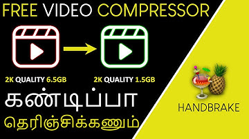 How to Compress Video without Losing Quality in Tamil