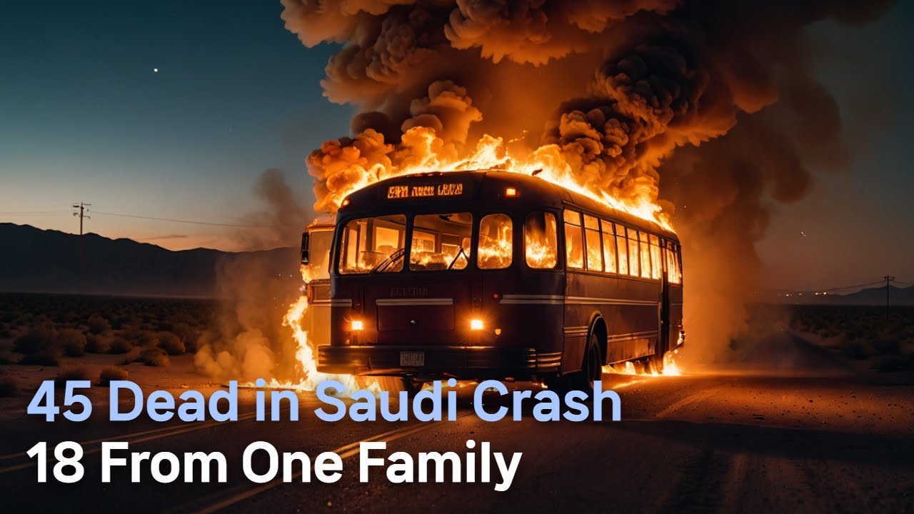 Saudi Bus Tragedy: 45 Dead, 18 From One Family