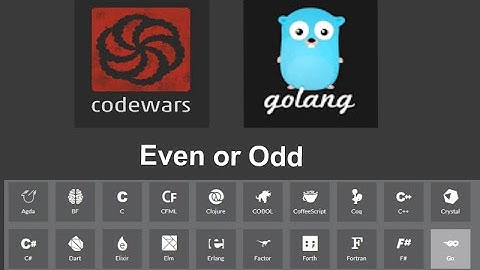 Codewars: Even or Odd in Go (Golang)