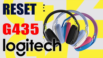 How to Reset Logitech G435 Headset (Full Guide, 2025)