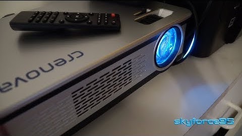 Crenova A76 Multimedia 1080P Video Projector Review