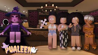 We went to a Haunted Hair Salon * A witch did my Hair * | Bloxburg Voiced Roleplay