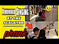 AWKWARD SINGING AT THE ESCALATOR |PRANK 2019 |PHILIPPINES | ROMEO MORENO