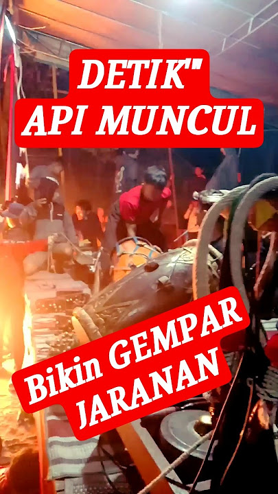 Bikim GEMPAR ! Tiba2 muncul api dipanggung jaranan @Wakotez3031 #senibudaya #jaranan  #shorts
