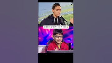 😂 KBC Kid’s Overconfident Moment! (Full Video) | Ishit Bhatt 🎯 #shorts