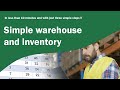 simple inventory and warehouse management in excel