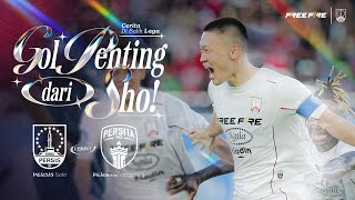 Download lagu Gol Penting dari Sho! ⚽️🔴 | #CeritadiBalikLaga: PERSIS Solo vs Persita Tangerang | Liga 1 2024/2025