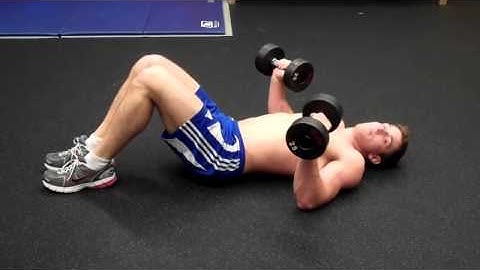 How To: Dumbbell Floor Press