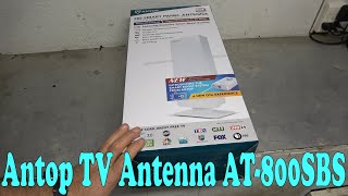Antop TV Antenna Model #  AT-800SBS. Let's check out this replacement for my older unit.
