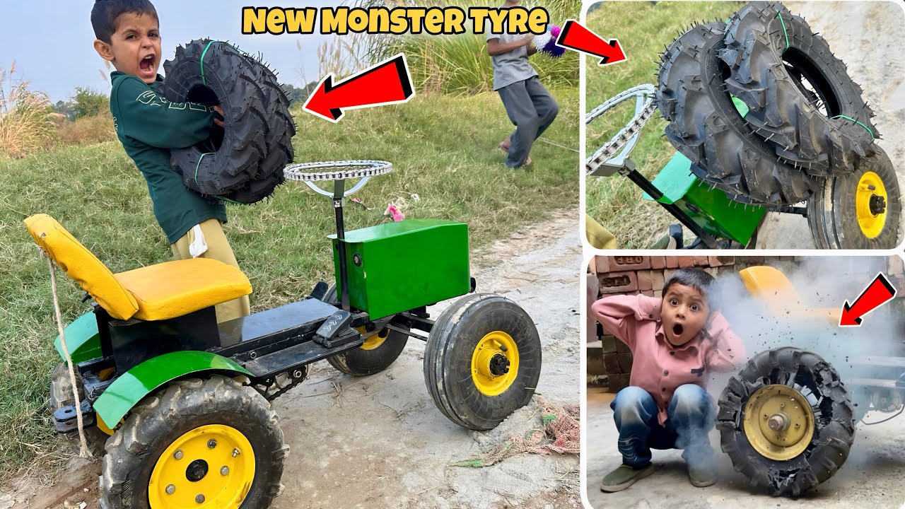 Finally Monster Tyre Aagye Jhon Deere Ke😱 Viuuu Ko Surprised Kar Diya