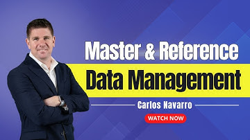 Master & Reference Data Management | CDMP Discussion Group | DMBOK ch.  10