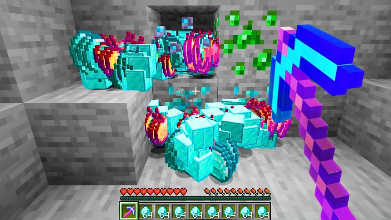 Minecraft, But Item Drops Are Random