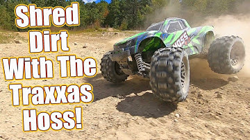 Shred Dirt With This Brushless 3S Beast! Traxxas Hoss 4x4 VXL Monster Truck Review | RC Driver