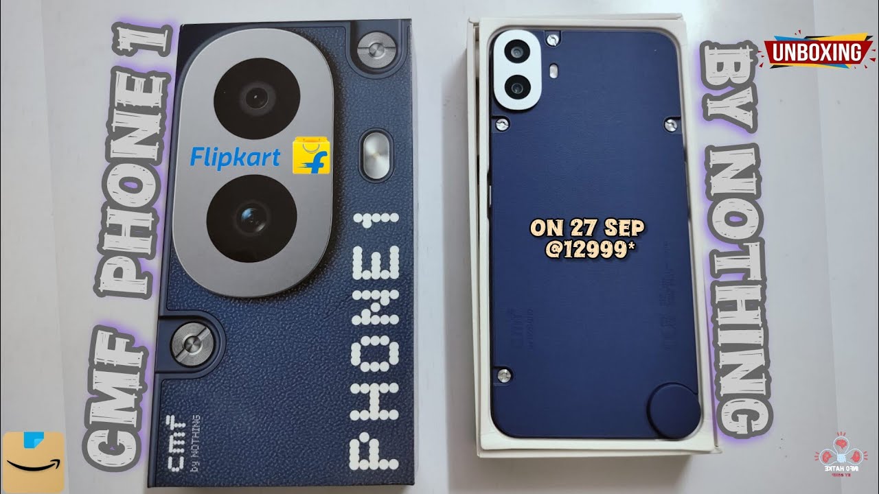 CMF PHONE 1 by Nothing phone 4nm processor in 15k unboxing Nothing Sony ...
