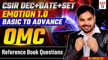 Reference Book Questions | OMC | Csir Net Chemistry | Emotion 1.0 | IFAS | Day 13