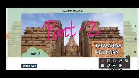 5th standard- Social-Term 1-TOWARDS HISTORY-part 2- Samacheer syllabus