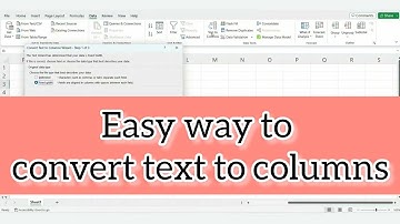 How to convert text to columns in excel | Excel tricks and tips @Computerskillsandgk
