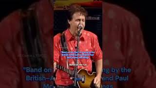BAND ON THE RUN - Paul McCartney - Live Glastonbury Music Festival, 2004 #thebeatles #paulmccartney