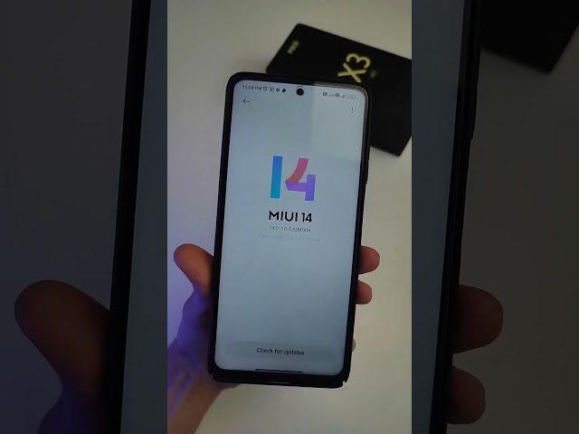 Xiaomi POCO X3 NFC New Update MIUI 14 Global