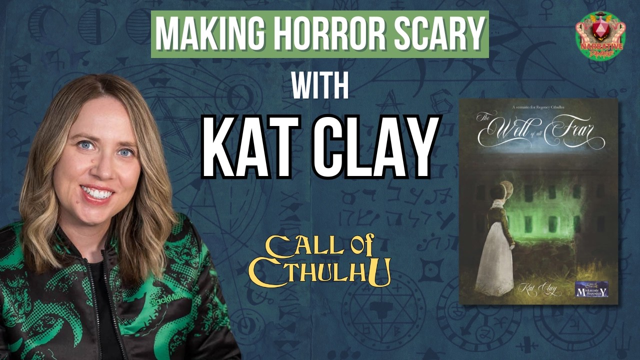 Chaosium writer Kat Clay on how to make horror matter #callofcthulhu