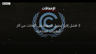 نتائج مؤتمر الأمم المتحدة المعني بتغيّر المناخ كوب27 الذي أقيم في مصر