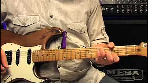 Mesa/Boogie Multi-Watt Dual Rectifier 100W head video demo