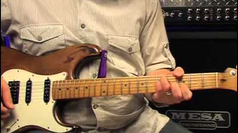 Mesa/Boogie Multi-Watt Dual Rectifier 100W head video demo