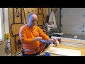 Adding a wood table saw extension Adding a wood table saw extension