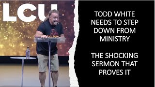 Todd White Should Step Down