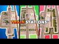 TOP 3 Train Station Layouts in Cities: Skylines | No Mods Build