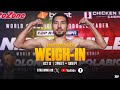 Janibek Alimkhanuly vs Vincenzo Gualtieri | OFFICIAL WEIGH-IN