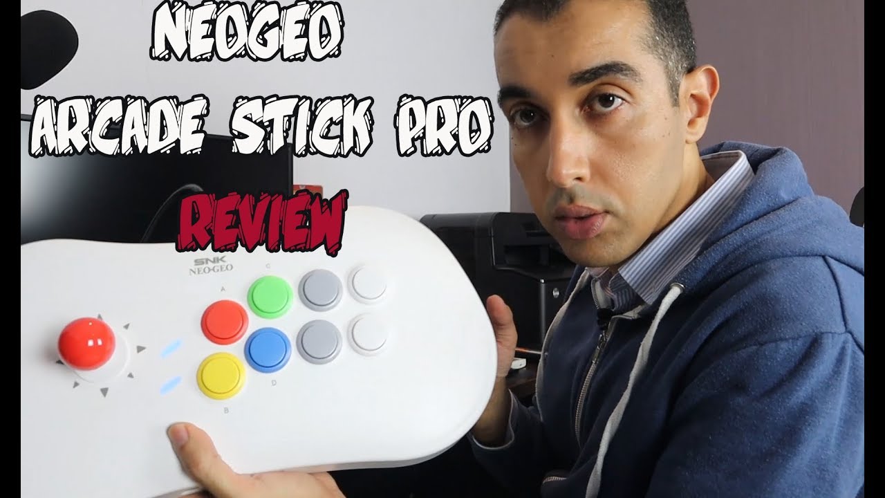 NeoGeo Arcade Stick Pro Review - YouTube