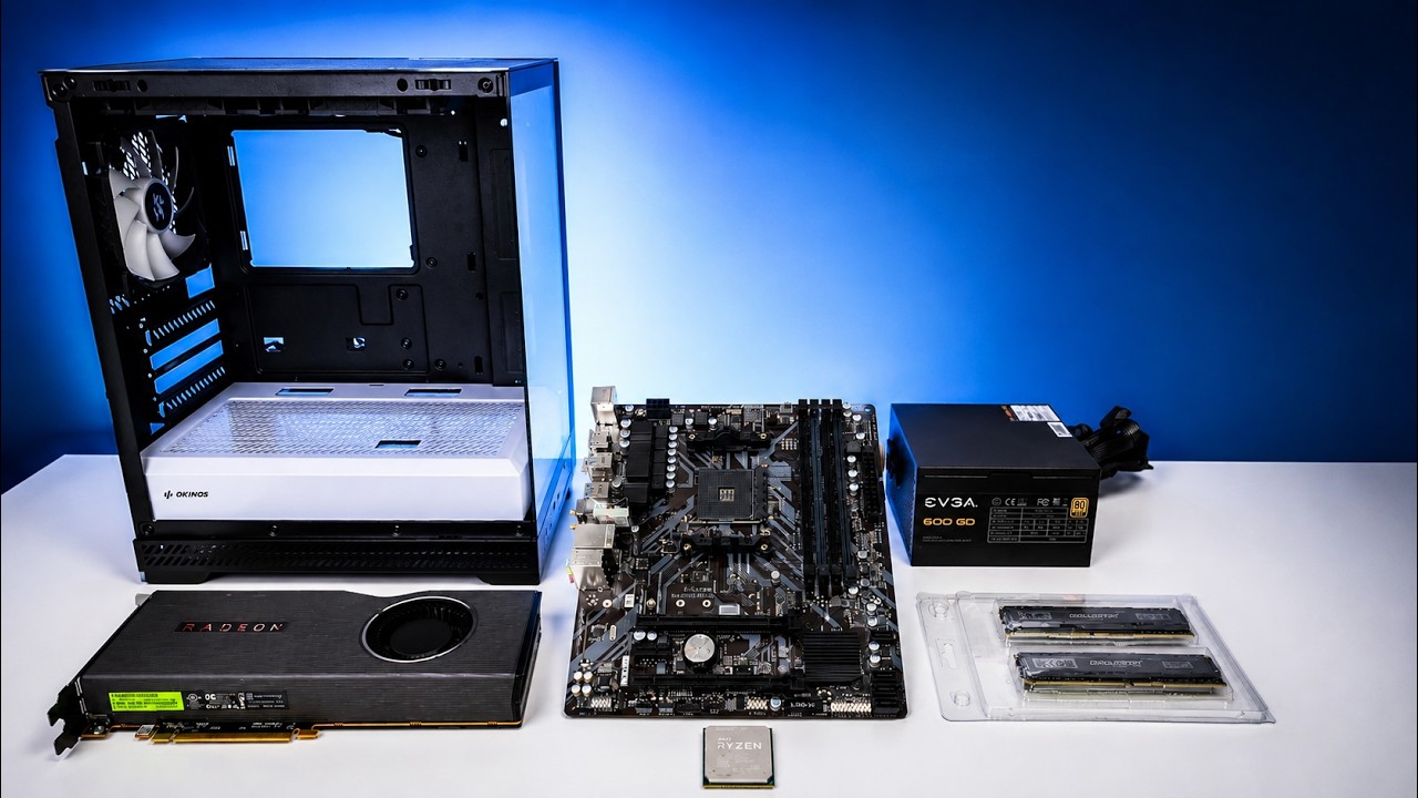 ゲーミングpc rx5700xt Ryzen5 3600 SSD512GB Ryzen 5 3600 + RX 5700 XT Low Budget Gaming PC build + Benchmarks